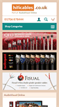 Mobile Screenshot of hificables.co.uk